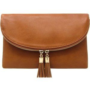 Womens Envelop Clutch Purse Multi Compartments, 6 Card Slot Inside,Crossbody Bag